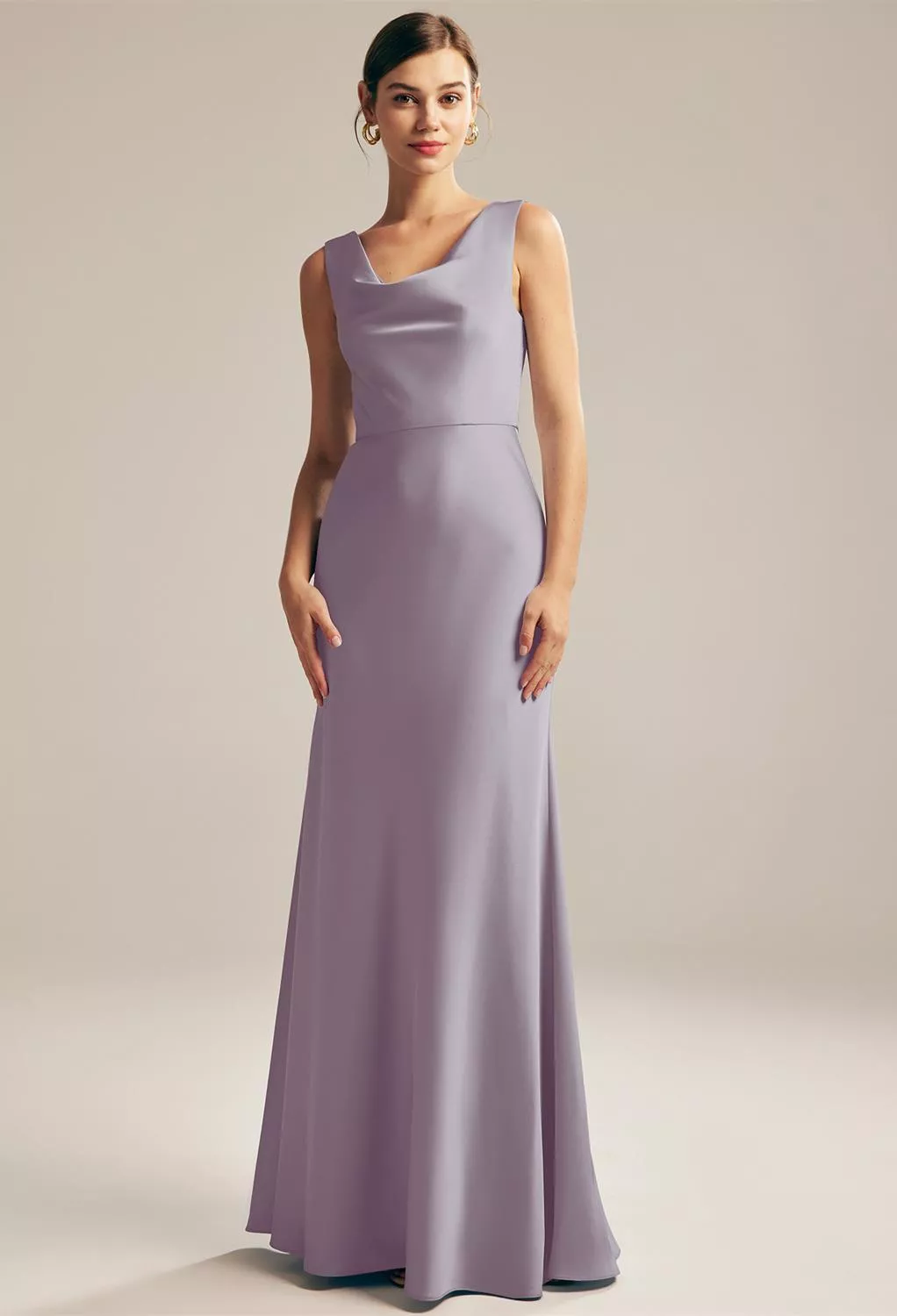 AW Maura Purple Haze  Long Bridesmaid Dresses